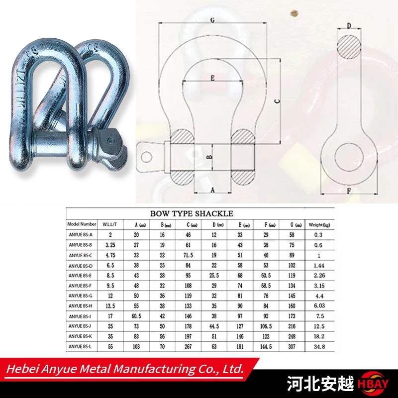 2023 Best Price D Shackle 210 2130 Large Spot Sales at Low Prices