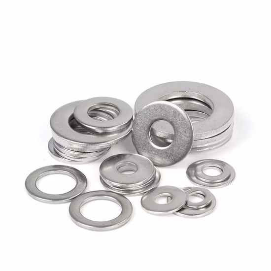 China Carbon Steel SAE Plain Washer Zinc Plated Flat Washer