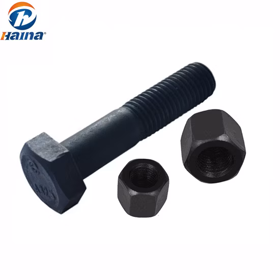 HDG/보통 무거운 구조용 육각 머리 볼트 ASTM A325 탄소강/스테인리스강